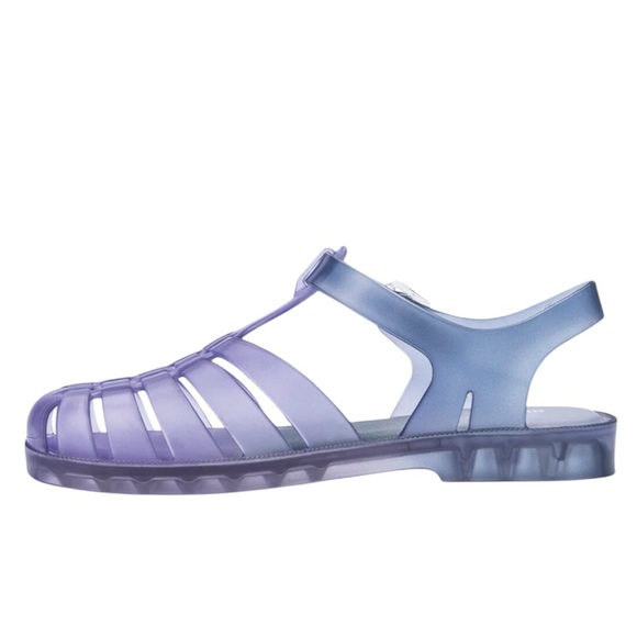NWOT Melissa Possession Gradient Lilac / Blue Jelly Sandals Size BR 6 / US 7 - Picture 14 of 16